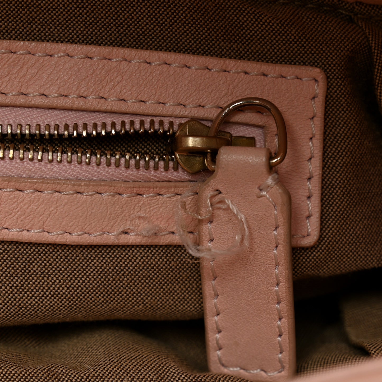 Calfskin Perforated Medium Chef Shoulder Bag Pink