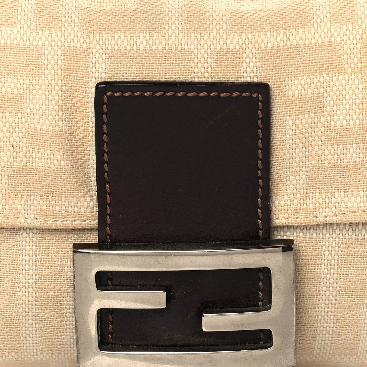 Fendi Zucca Baguette Beige 7 of 9