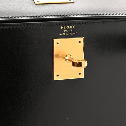 Hermes Box Kelly Sellier 28 Black 6 of 10