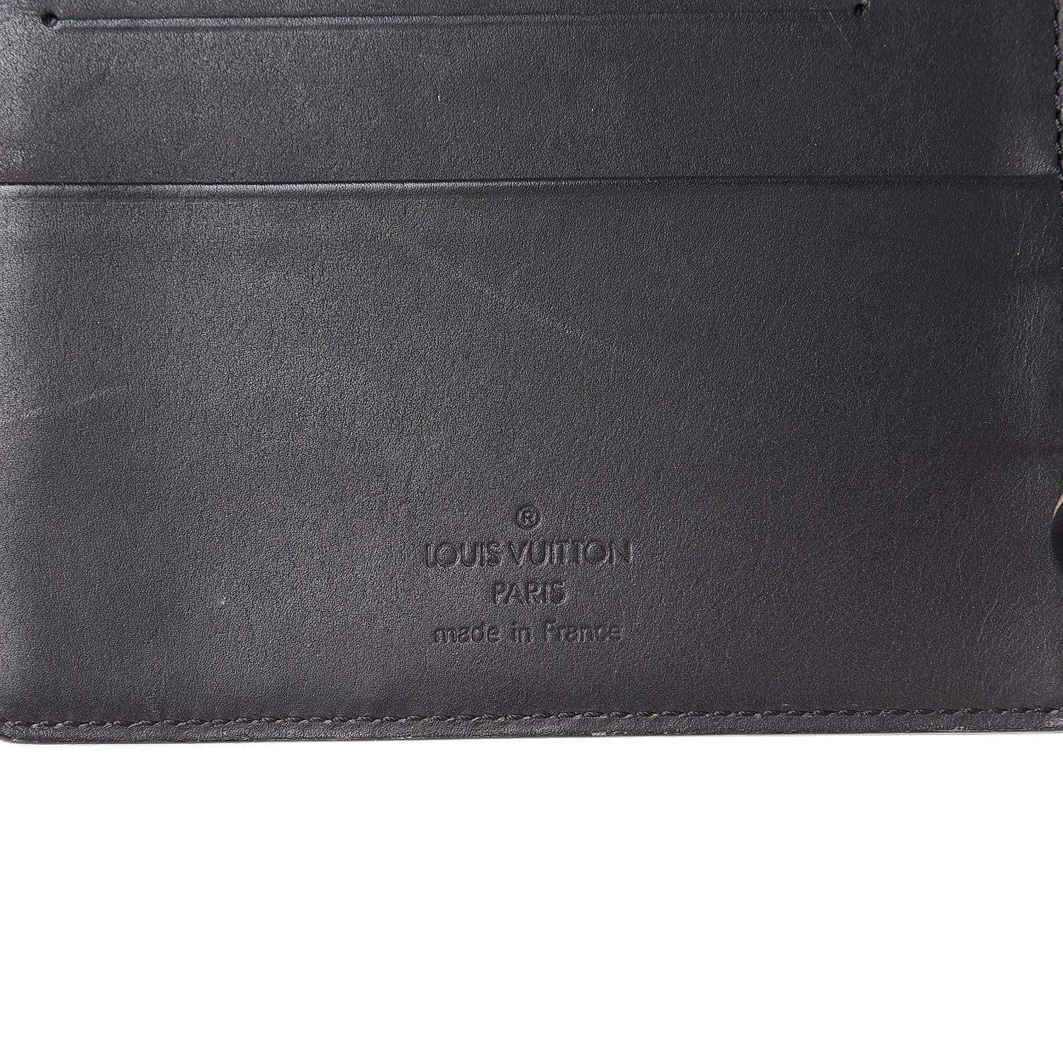 Louis Vuitton Mat Monogram Medium Ring Agenda Cover Black 6 of 11