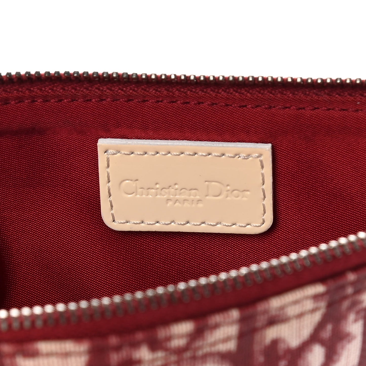 Monogram Mini Saddle Pochette Red
