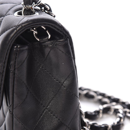 Chanel Lambskin Quilted Mini Rectangular Flap Black 11 of 12