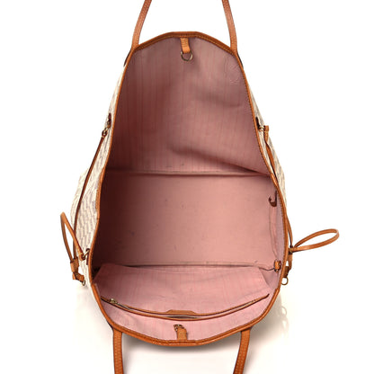 Louis Vuitton Damier Azur Neo Neverfull GM Rose Ballerine 6 of 18