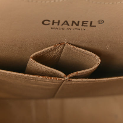 Chanel Caviar Quilted Jumbo Double Flap Beige 11 of 11