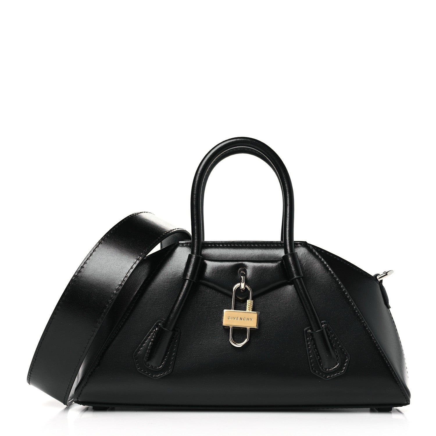 Givenchy Box Calfskin Mini Antigona Stretch Black 1 of 9