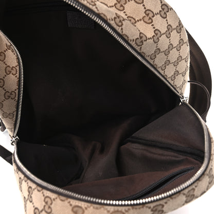 Gucci Monogram Travel Backpack Dark Brown 4 of 10