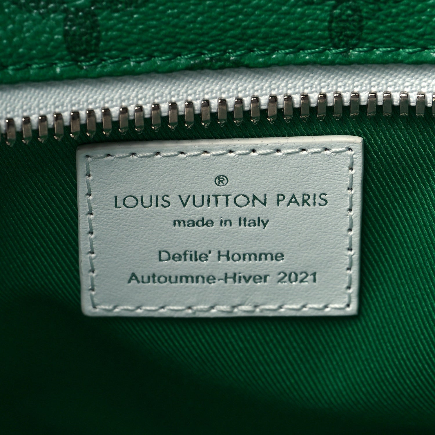 Louis Vuitton Vintage Monogram Everyday LV Cabas Zippe GM Green 5 of 8