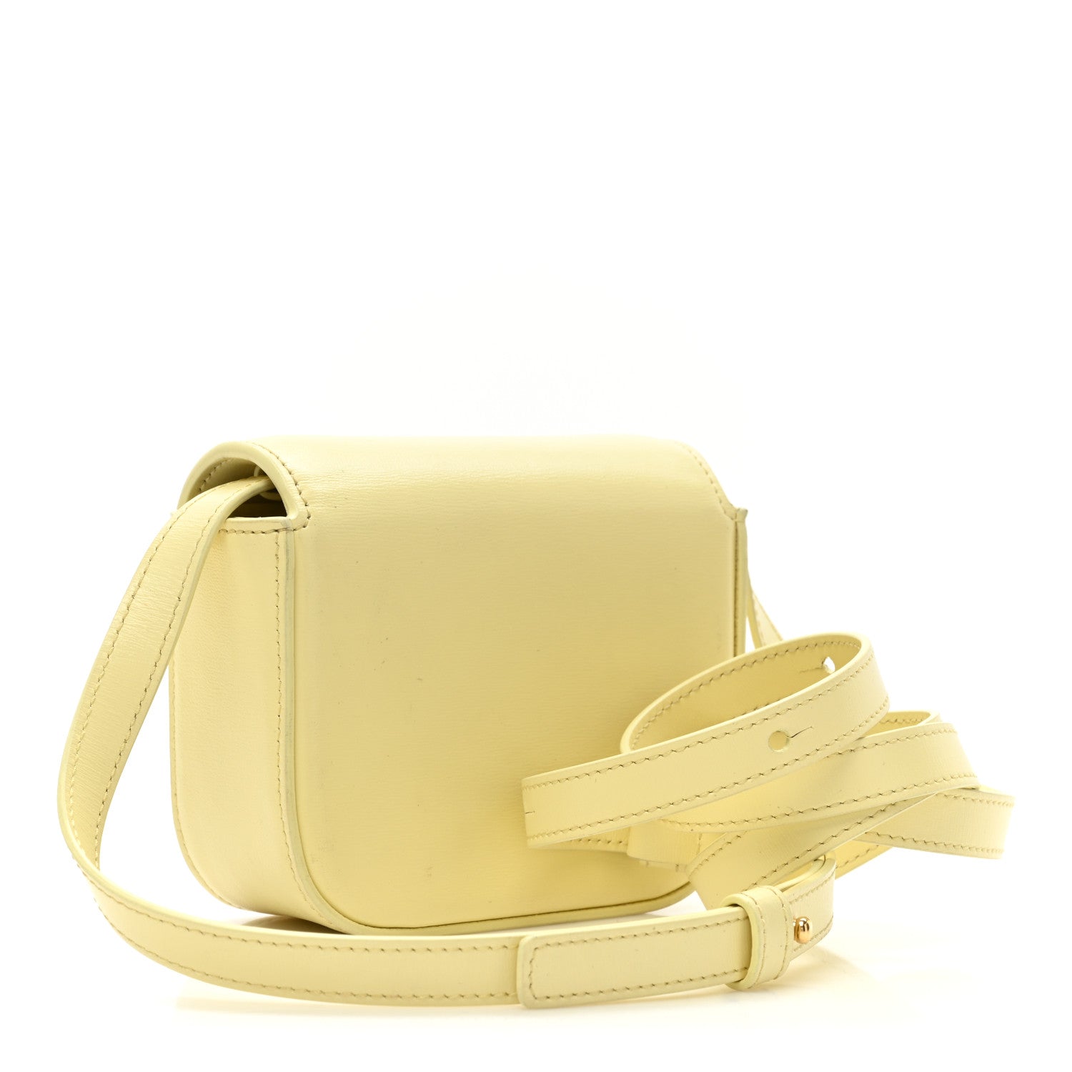 Celine Shiny Calfskin Mini Claude Almond Green 3 of 15