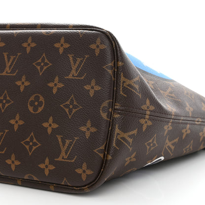 Louis Vuitton Monogram World Tour Neverfull MM 9 of 9