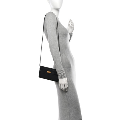 Hermes Box Kelly Wallet To Go Black 3 of 7