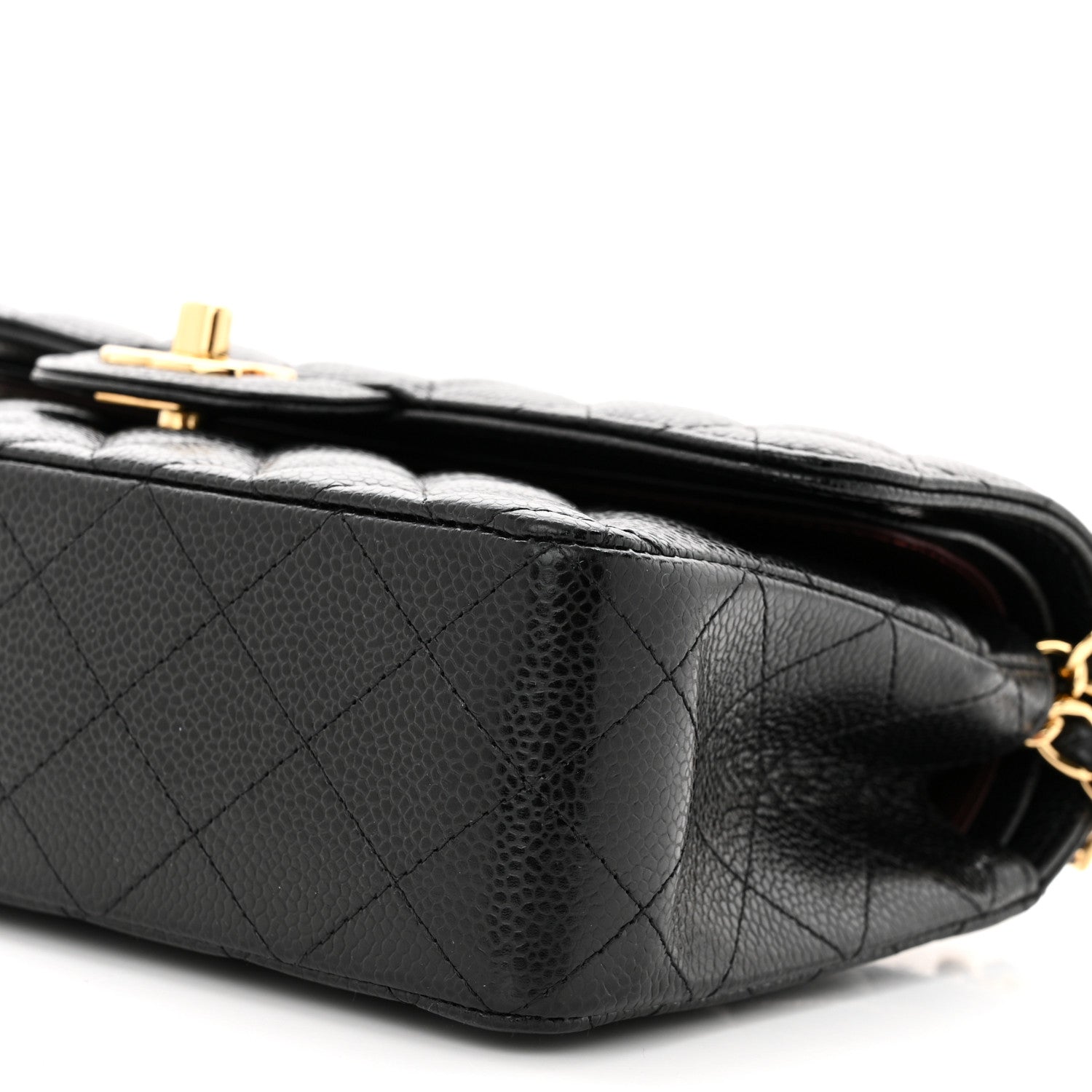 Chanel Caviar Quilted Small Double Flap Black 10 of 10