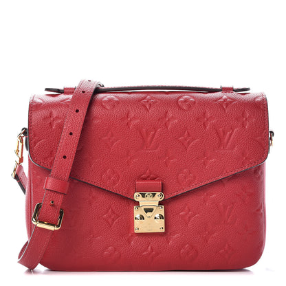 Louis Vuitton Empreinte Pochette Metis Cherry 1 of 14
