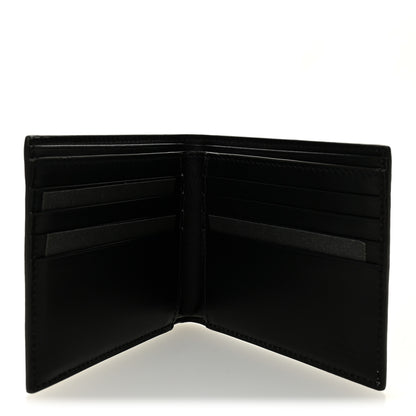Fendi Vitello Grace Micro FF Embossed Bi-Fold Wallet Baleari 5 of 9