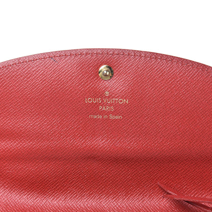 Louis Vuitton Damier Ebene Caissa Wallet Cherry 6 of 8