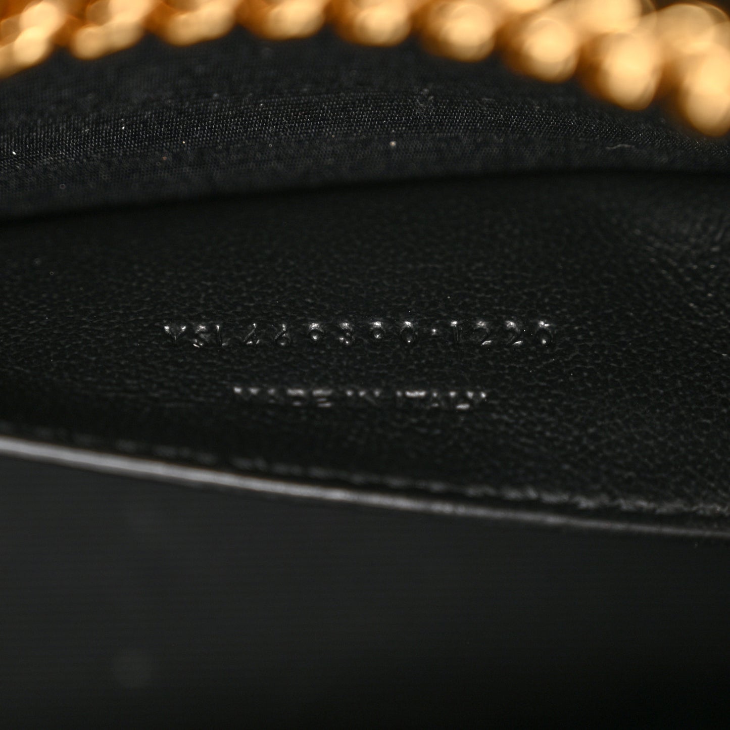 Grain De Poudre Small Monogram Kate Satchel Black