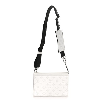 Louis Vuitton Taiga Monogram Gaston Wearable Wallet Optic White 1 of 8
