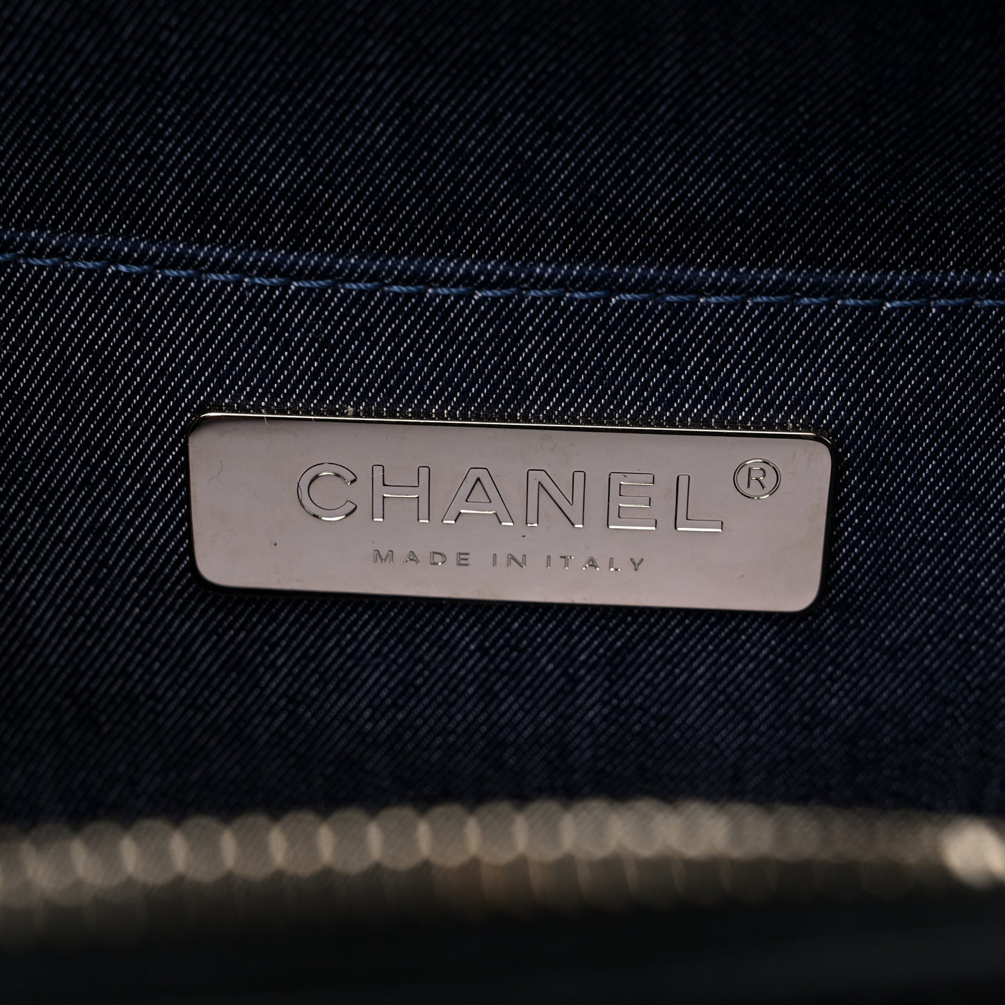 Lambskin CC Mania Waist Belt Bag Black