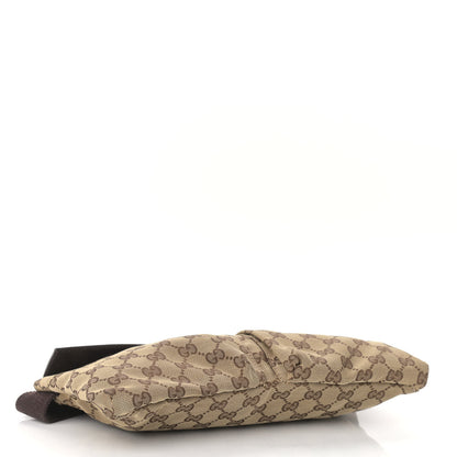 Gucci GG Monogram Double Pocket Belt Bag Dark Brown 4 of 11