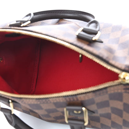 Louis Vuitton Damier Ebene Speedy Bandouliere 25 5 of 9