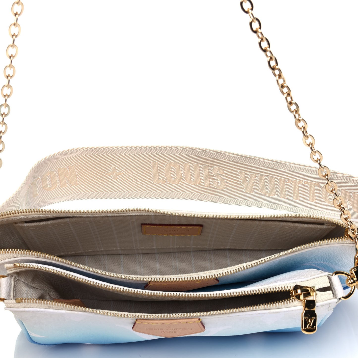 Monogram Giant By The Pool Multi Pochette Accessories Blue