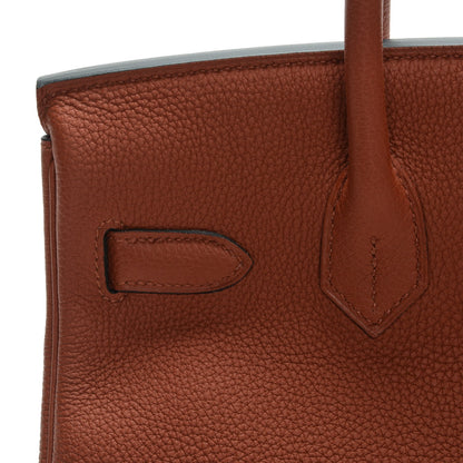 Hermes Togo Birkin 30 Cuivre 11 of 24