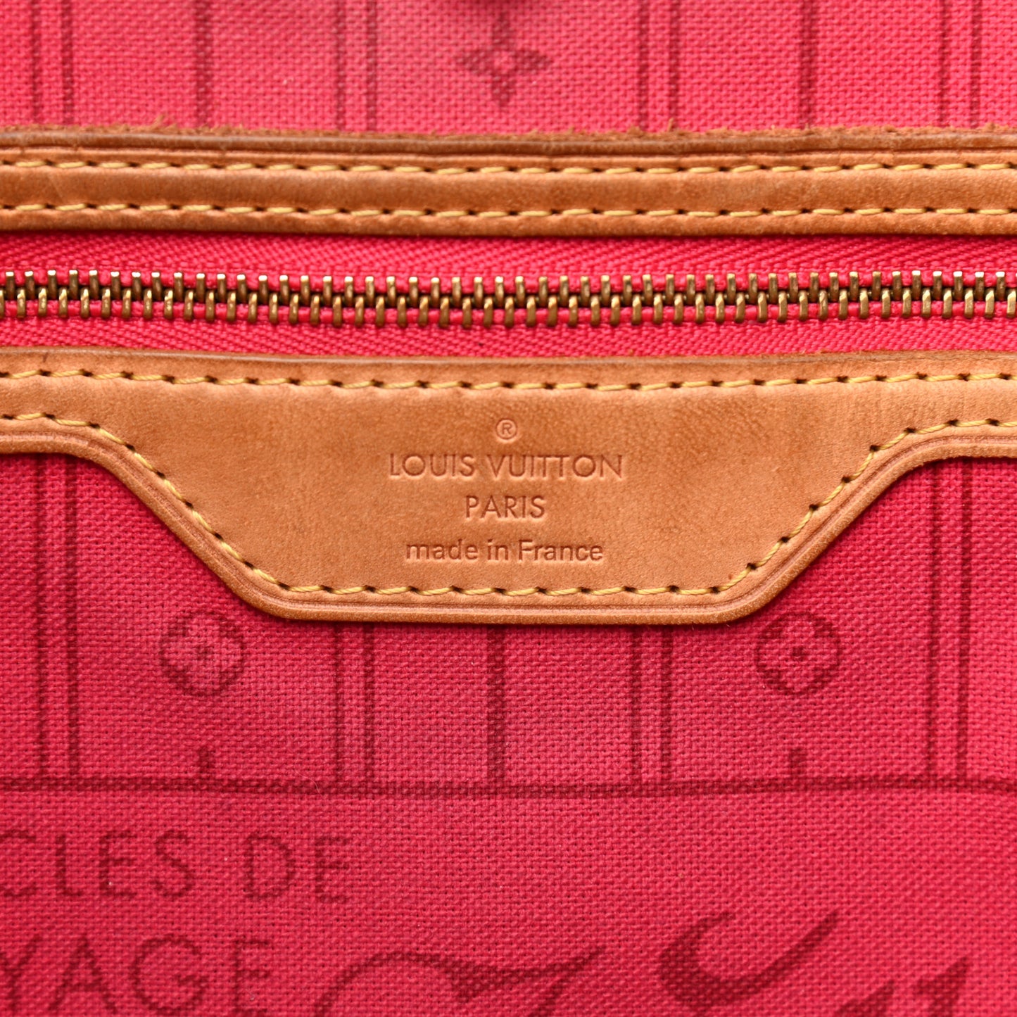 Monogram My LV Heritage Neverfull MM Fuchsia White