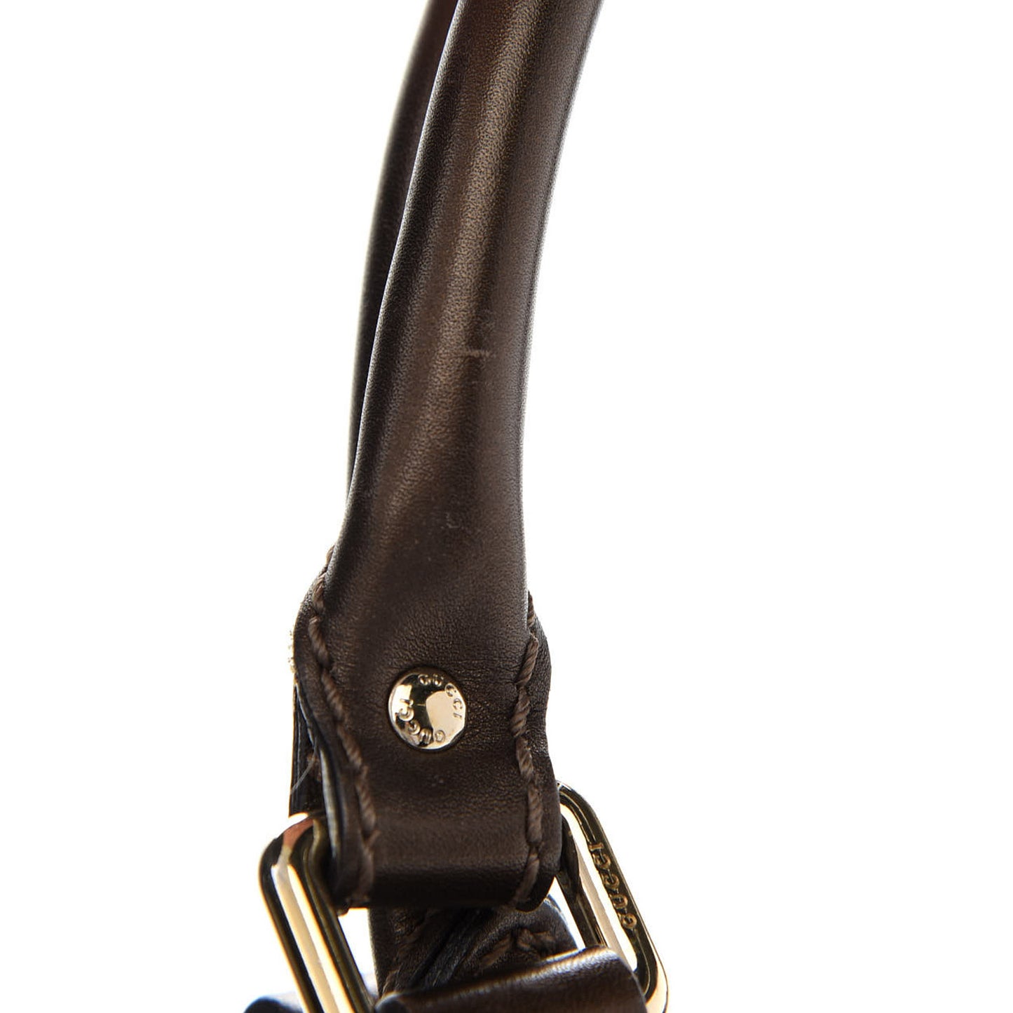 Metallic Guccissima Medium Sukey Tote Bronze