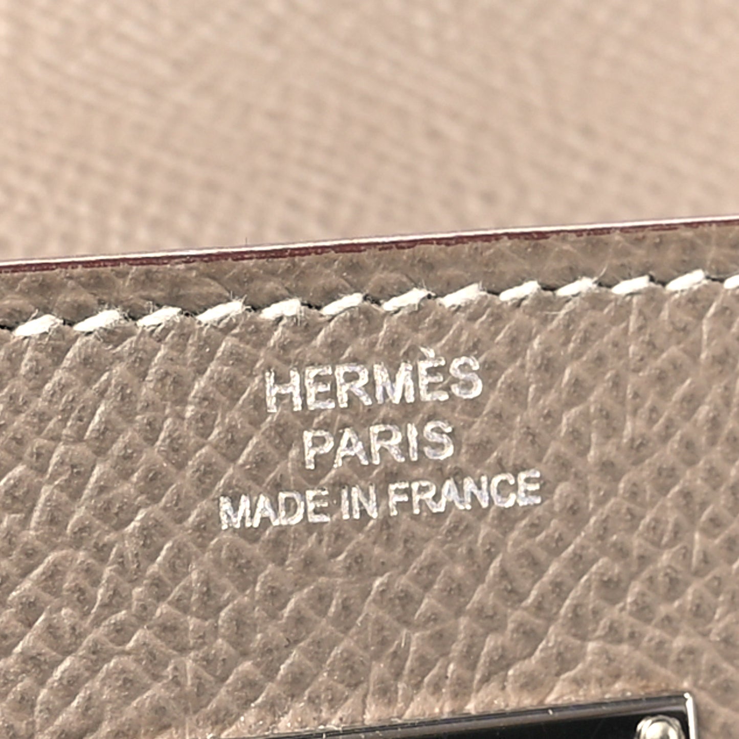 Epsom Kelly Longue Wallet Etoupe