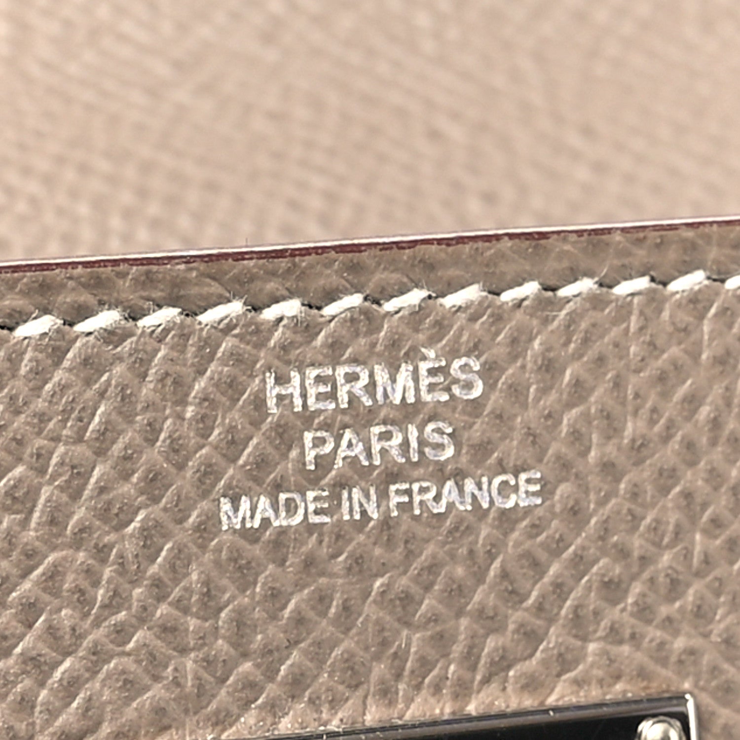 Hermes Epsom Kelly Longue Wallet Etoupe 6 of 9