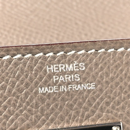 Hermes Epsom Kelly Longue Wallet Etoupe 6 of 9