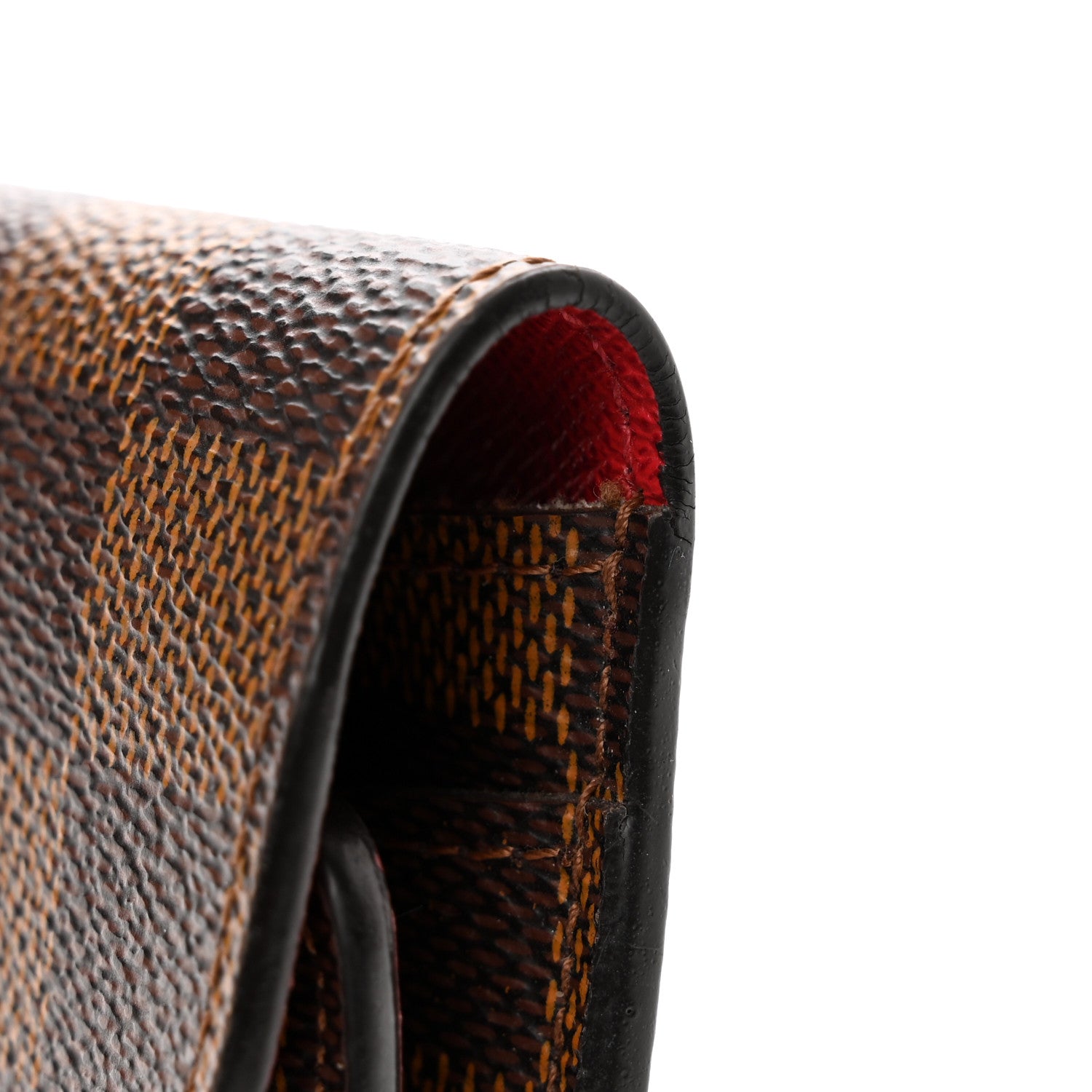 Louis Vuitton Damier Ebene Josephine Wallet Red 12 of 12
