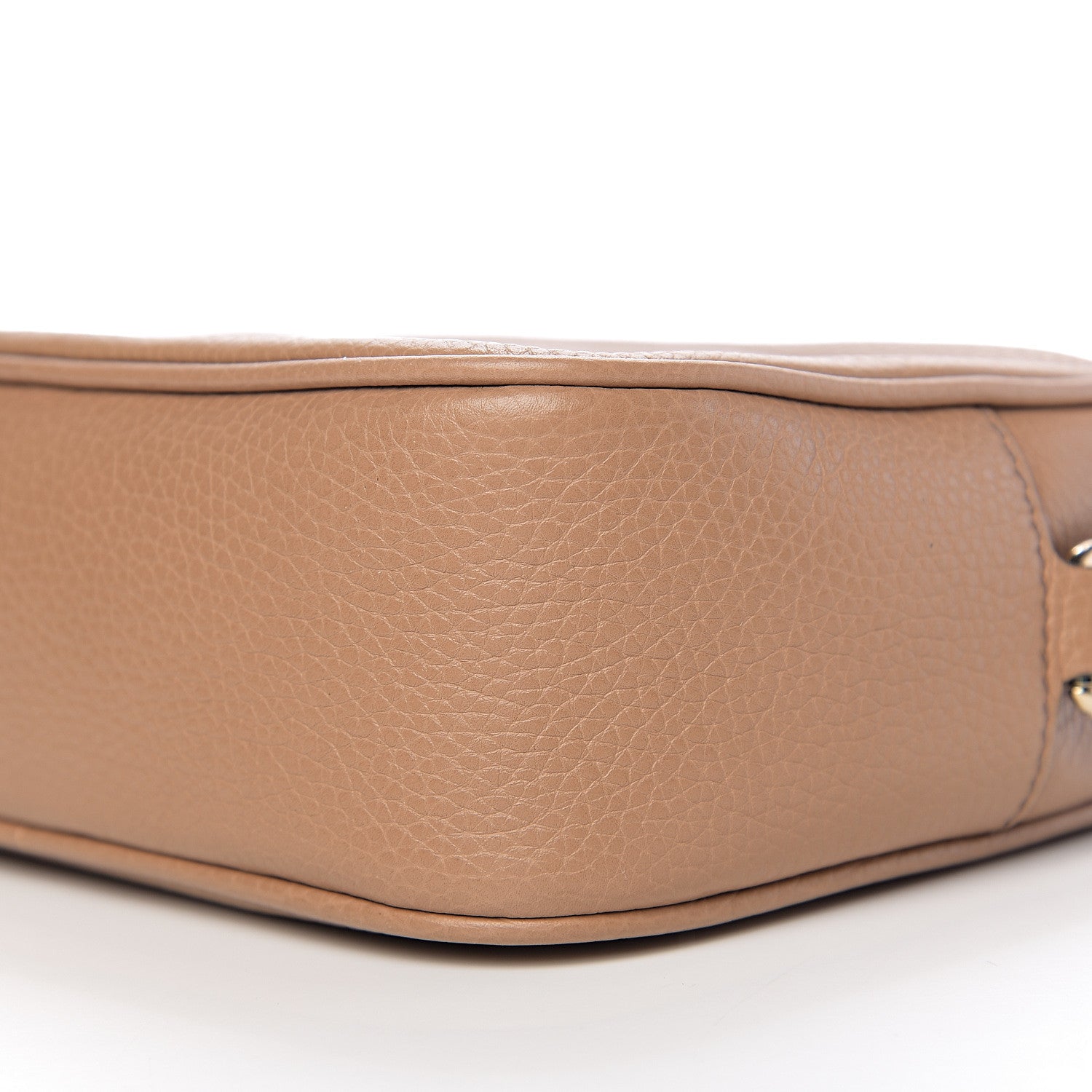 Gucci Pebbled Calfskin Small Soho Disco Bag Camelia 8 of 10
