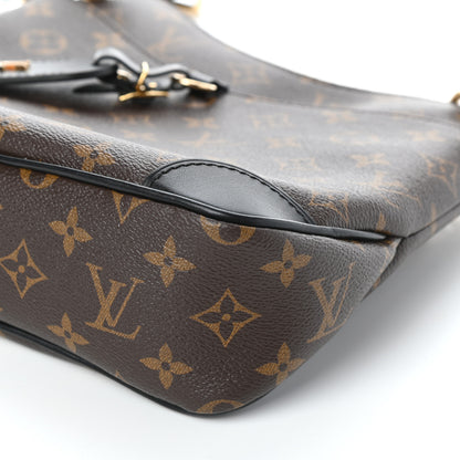 Louis Vuitton Monogram Odeon PM Black 8 of 9