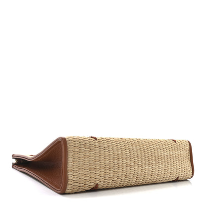 Louis Vuitton Raffia Monogram Giant Toiletry Pouch 26 Tan 4 of 9
