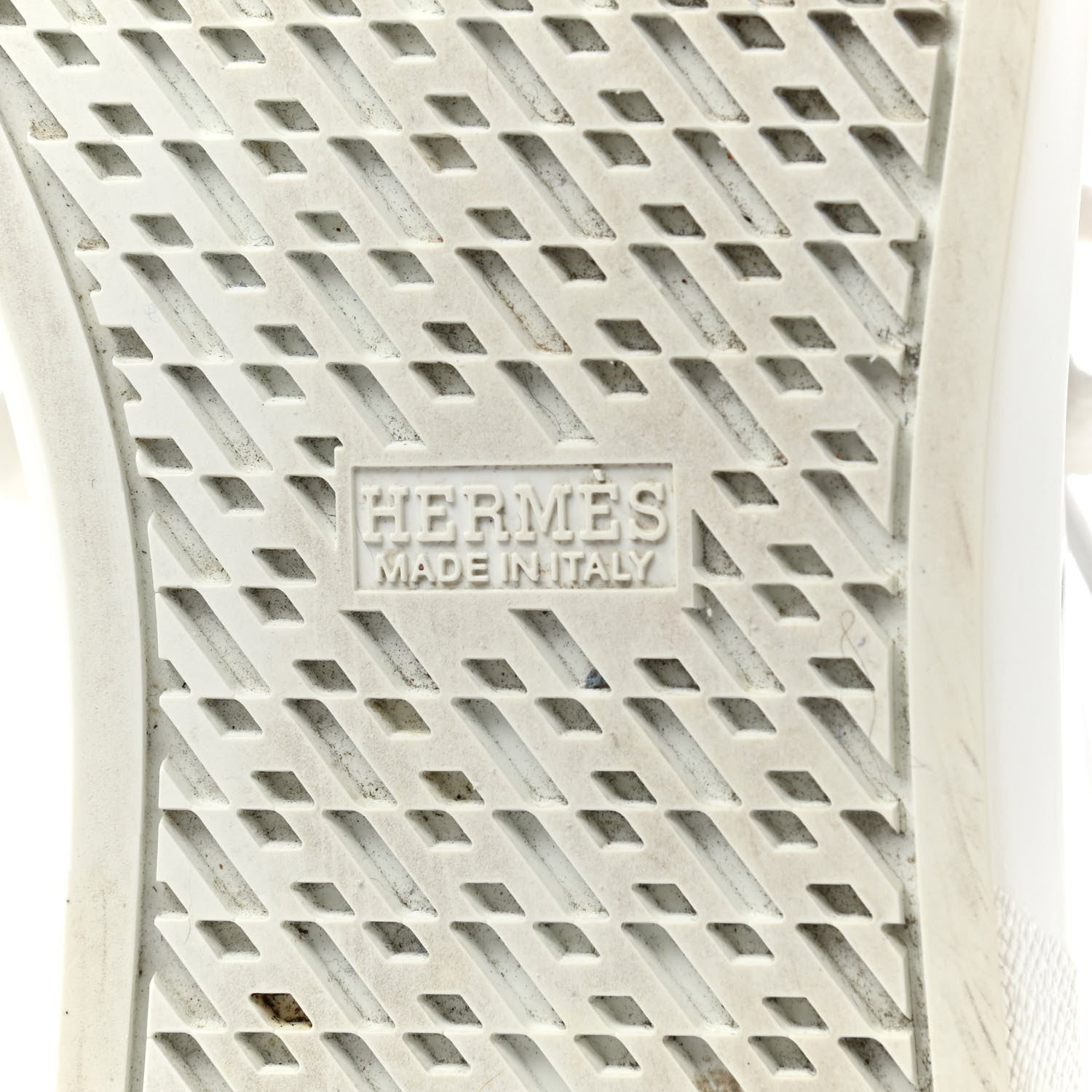 Hermes Nappa Womens Avantage Sneakers 40 White Argent 6 of 9