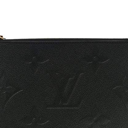 Louis Vuitton Empreinte Monogram Giant Neverfull MM Pochette Black 6 of 8