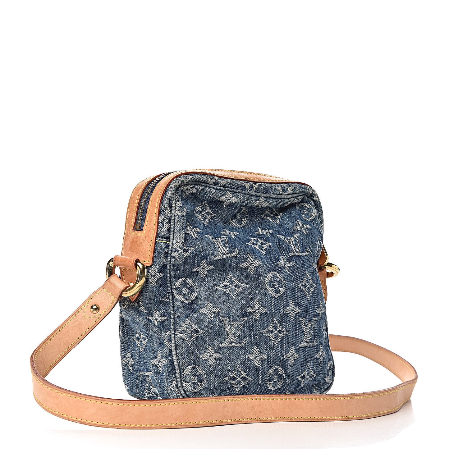 Denim Camera Bag Blue