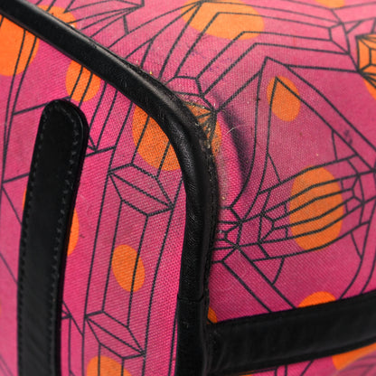 MCM Visetos Medium Reversible Liz Shopper Tote Pink 18 of 25