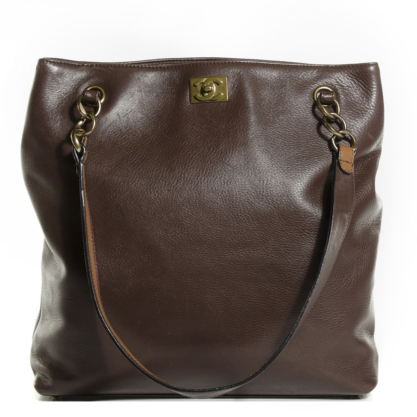 Deerskin Shoulder Bag Brown