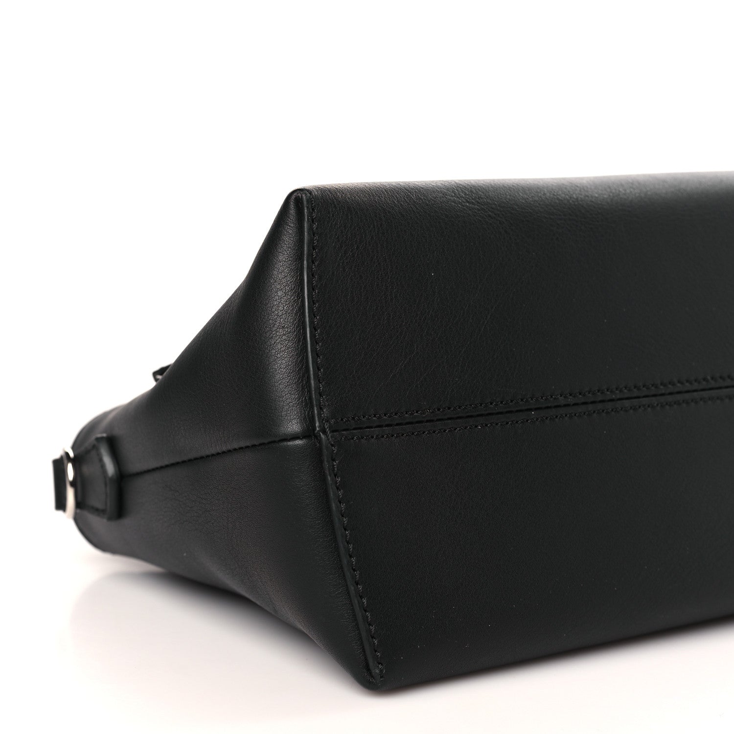 Fendi Vitello Dolce Medium By The Way Boston Bag Black 8 of 9