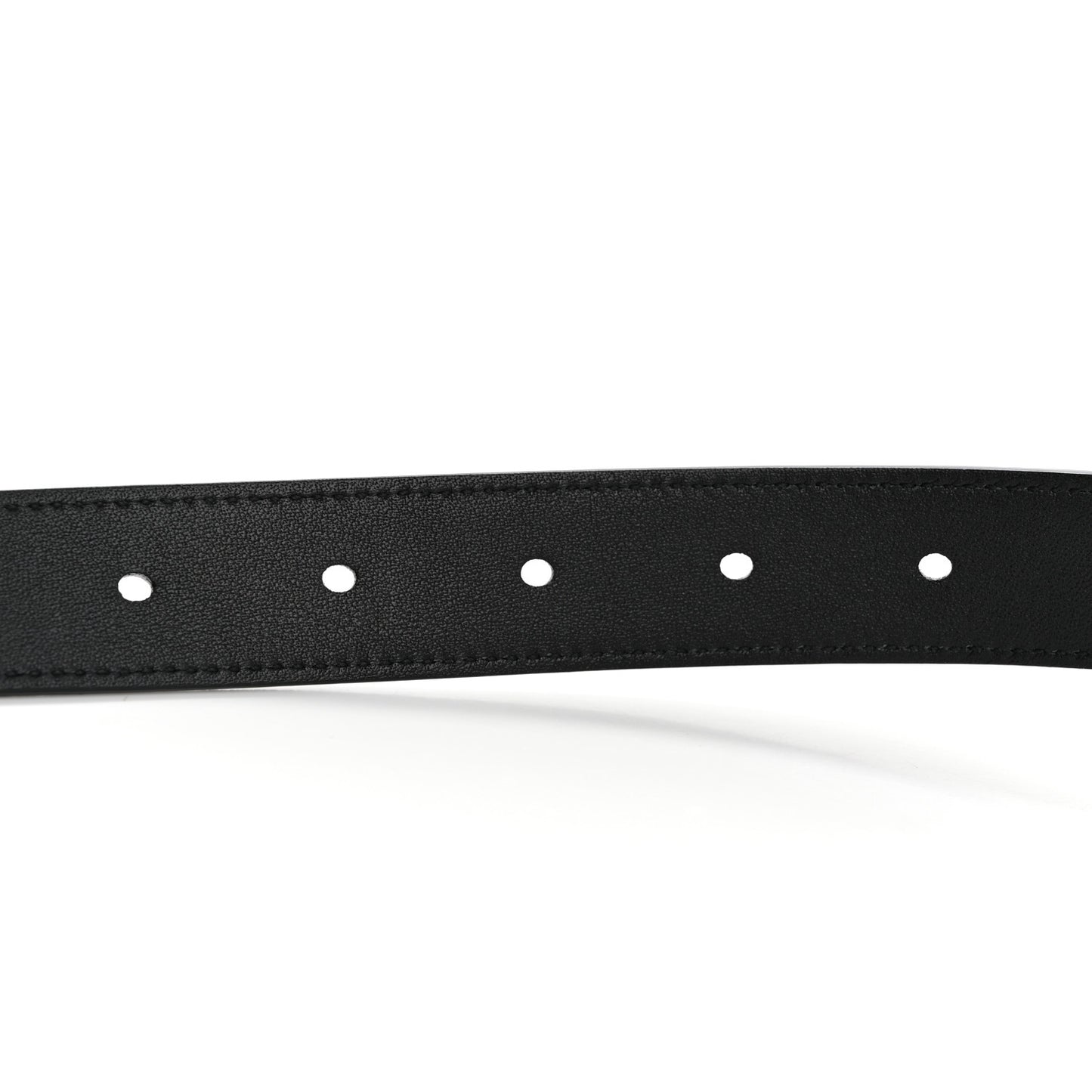 Lambskin Buckle Belt 95 38 Black