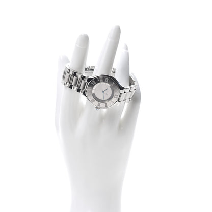 Cartier Stainless Steel 31mm Must De 21 Quartz Watch 2 of 6