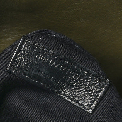Saint Laurent Lambskin Quilted Medium Loulou Puffer Monogram Chain Satchel Seaweed 7 of 9