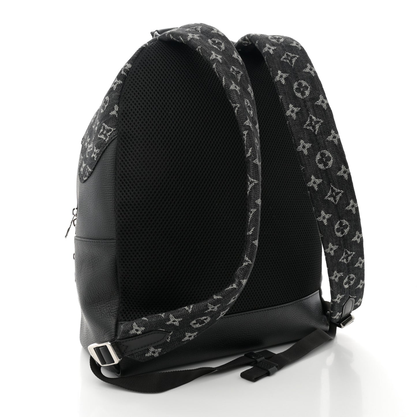 x NIGOLOUIS VUITTON x NIGO Taurillon Monogram Denim Drip Campus Backpack Black Black