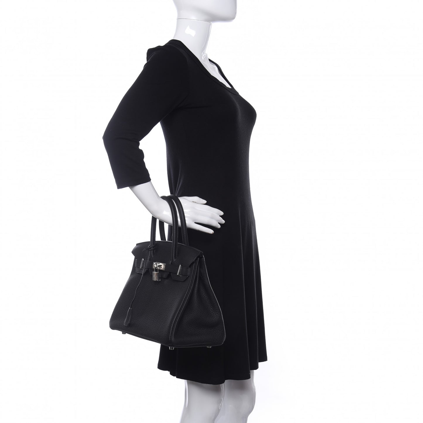 Togo Birkin 30 Black