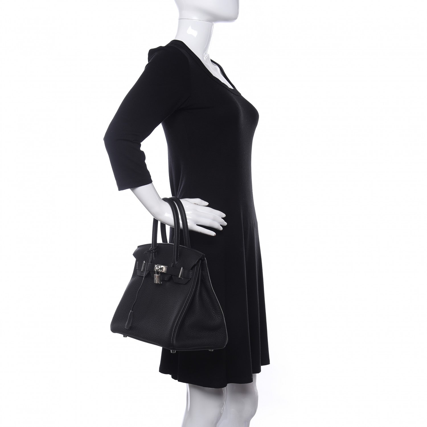 Hermes Togo Birkin 30 Black 2 of 11