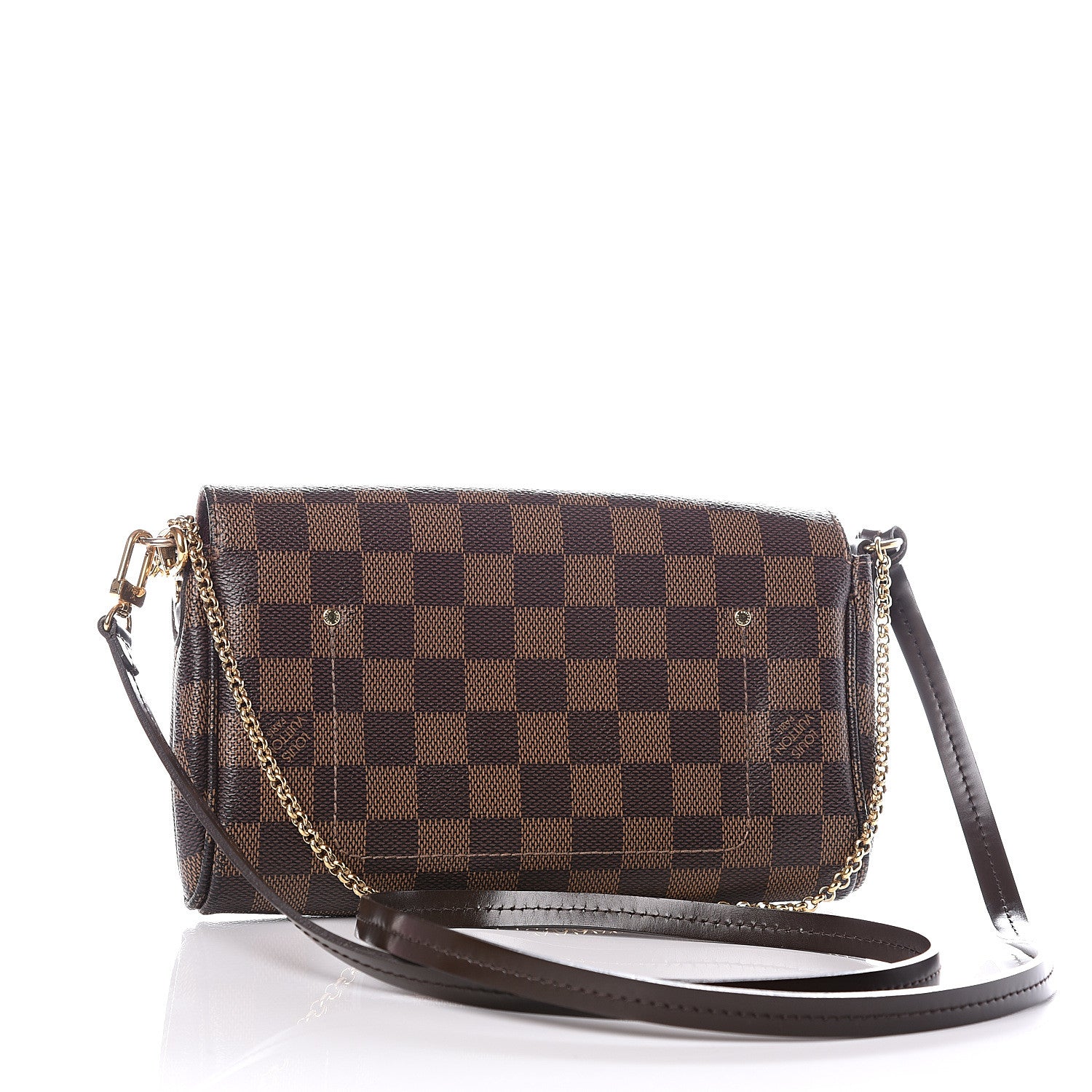 Louis Vuitton Damier Ebene Favorite PM 2 of 9