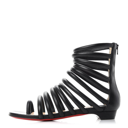 Christian Louboutin Nappa Catchetta Flats 35 Black 1 of 8