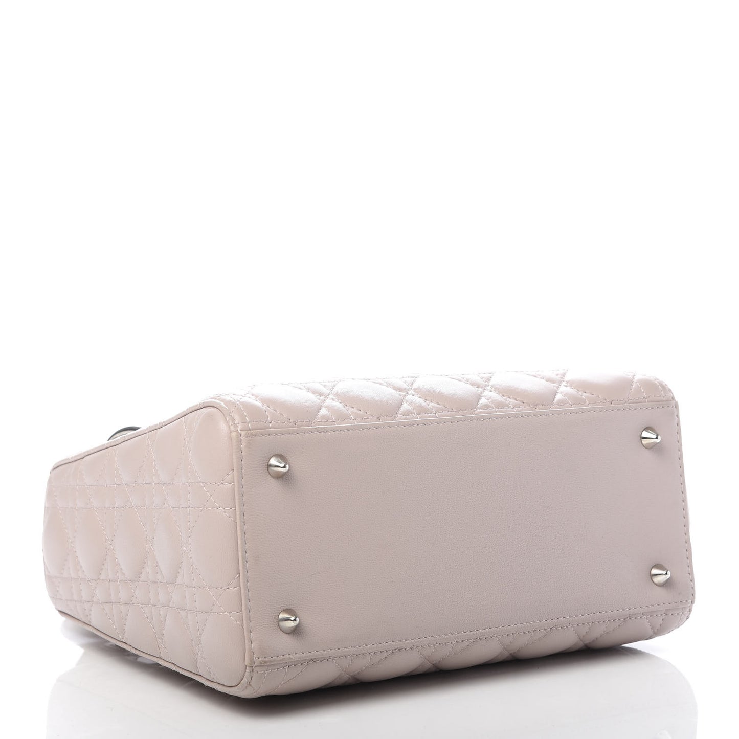 Lambskin Cannage Medium Lady Dior Light Pink