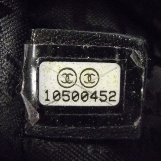 Chanel Deerskin Stitched Bowler Black 8 of 12